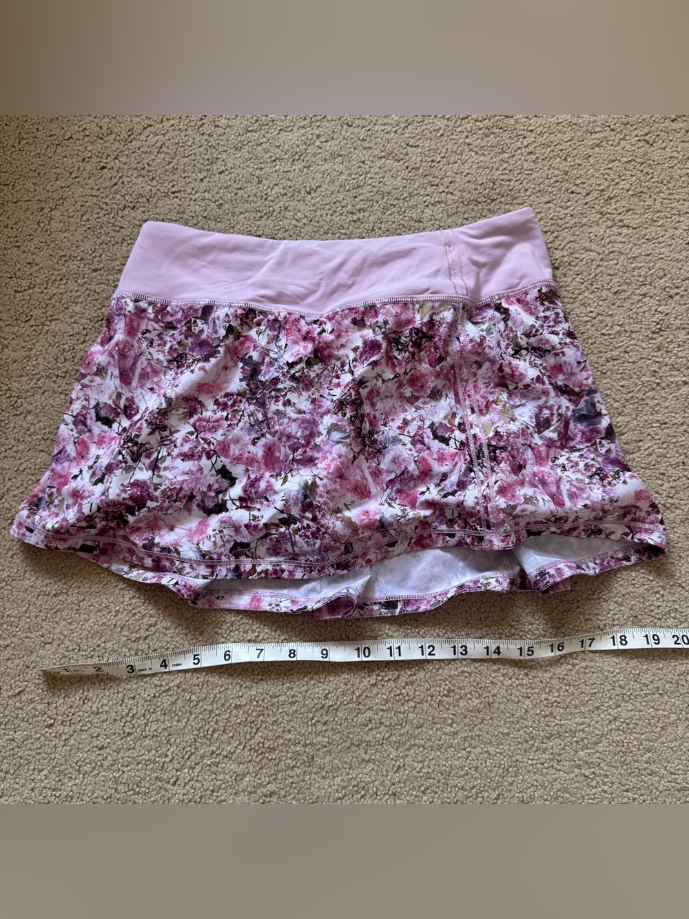 Lululemon floral skirt